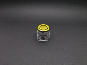 SL0355 GLASS JAR SQUARE 80ML 1PC - Kitchen Convenience: Ingredients & Supplies Delivery