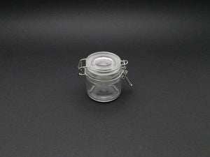 SL0355 ROUND GLASS 90ML W/ LOCK 1PC - Kitchen Convenience: Ingredients & Supplies Delivery