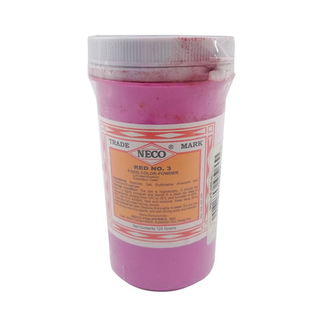SL058 NECO FOODCOLOR RED #3 125G (C)
