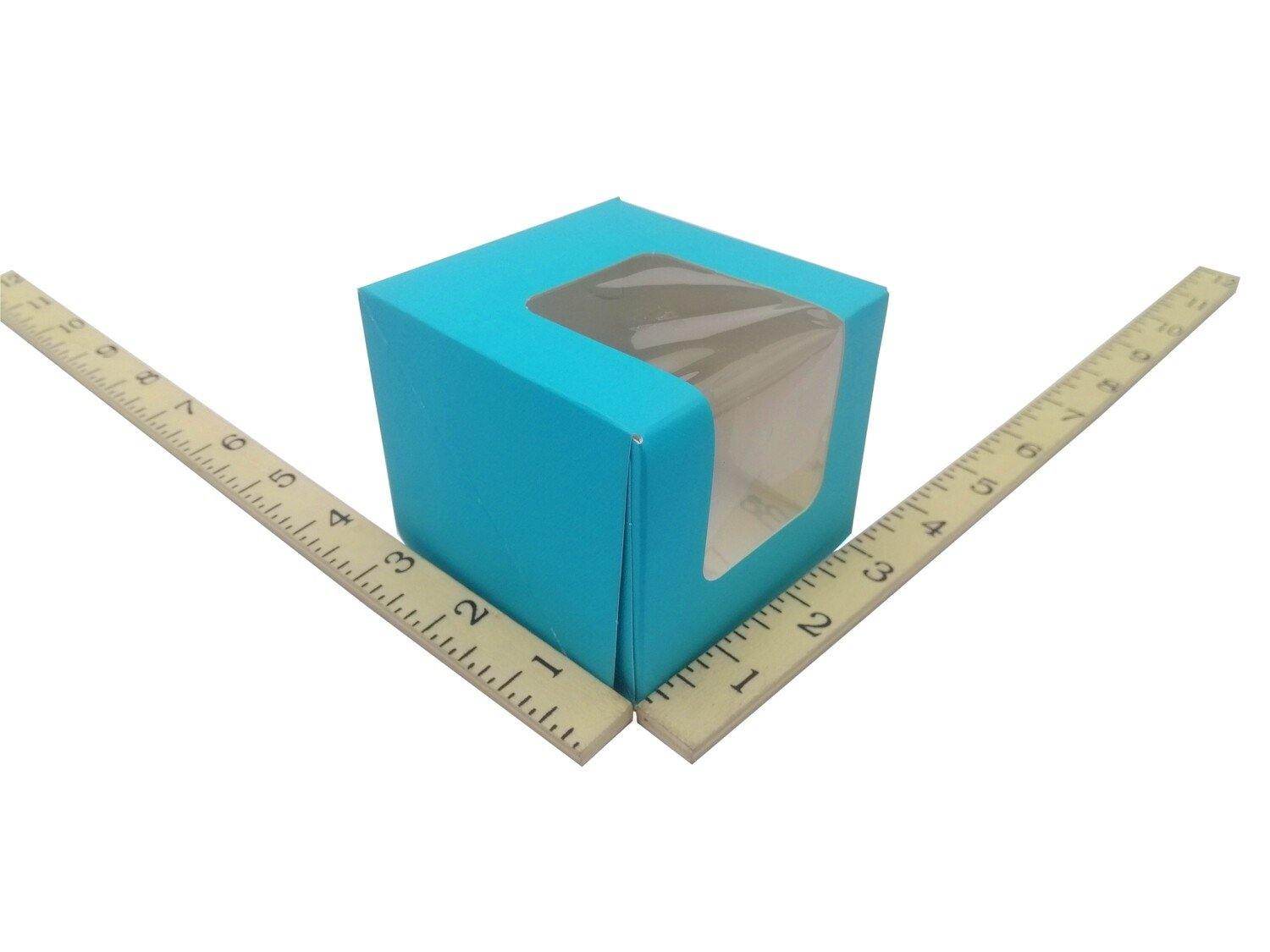 SOLO CUPCAKE BOX A. BLUE C21 20`S (PFBOX) 3 x 3 - Kitchen Convenience: Ingredients & Supplies Delivery