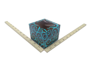 SOLO CUPCAKE BOX BLUE CHOCOLATE 20`S 3 x 3 - Kitchen Convenience: Ingredients & Supplies Delivery
