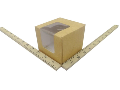 SOLO CUPCAKE BOX NATURAL 20'S 3 x 3 - Kitchen Convenience: Ingredients & Supplies Delivery