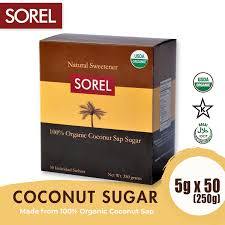 SOREL COCO SAP SUGAR 50 SACHET 250G (U) - Kitchen Convenience: Ingredients & Supplies Delivery