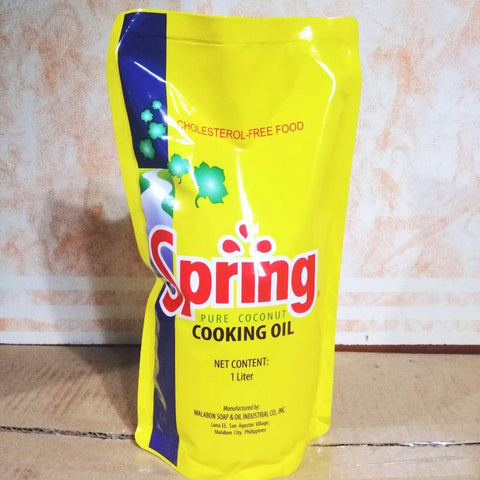 SPRING COOKING OIL PET 1L (U) - Kitchen Convenience: Ingredients & Supplies Delivery