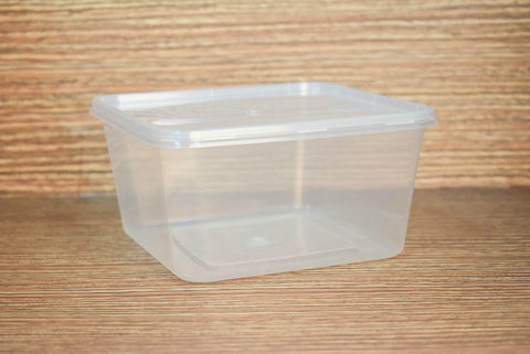 SQ1500- SQUARE CONTAINERS 1500ML (PACK OF 10)