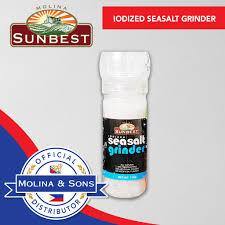 SUNBEST IODIZED SEA SALT 110G (U) - Kitchen Convenience: Ingredients & Supplies Delivery