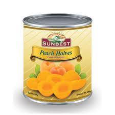 SUNBEST PEACH HALVES 425G (U) - Kitchen Convenience: Ingredients & Supplies Delivery