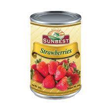 SUNBEST STRAWBERRY 410G (U) - Kitchen Convenience: Ingredients & Supplies Delivery