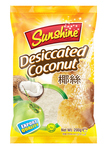 SUNSHINE DESSICATED COCONUT 200G (U) - Kitchen Convenience: Ingredients & Supplies Delivery