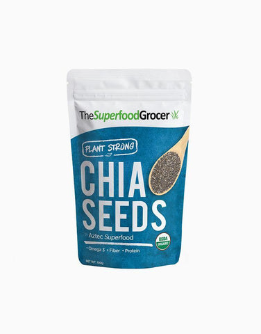 SUPERFOOD GROCER CHIA SEEDS 100G (U) - Kitchen Convenience: Ingredients & Supplies Delivery