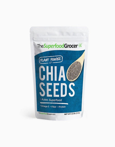 SUPERFOOD GROCER CHIA SEEDS 227G (U) - Kitchen Convenience: Ingredients & Supplies Delivery