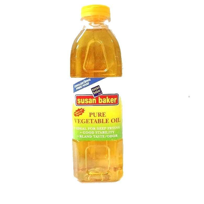 SUSAN BAKERS PURE VEGETABLE OIL 1L (U) - Kitchen Convenience: Ingredients & Supplies Delivery