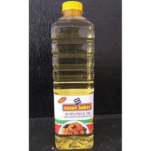 SUSAN BAKERS SUNFLOWER OIL 1L (U) - Kitchen Convenience: Ingredients & Supplies Delivery