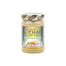 Thai heritage green shop curry paste