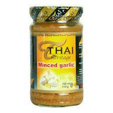 THAI HERITAGE MINCE GARLIC 100ML (U) - Kitchen Convenience: Ingredients & Supplies Delivery