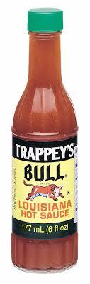 TRAPPEY'S BULL LOUISIANA ORIGINAL RECIPE HOT SAUCE 177ML (U) - Kitchen Convenience: Ingredients & Supplies Delivery