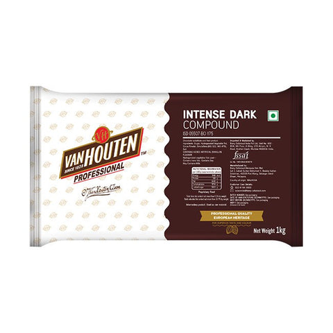 VAN HOUTEN DARK BITTER SWEET COMPOUND BLOCK(CSB5507) 1KG (C)