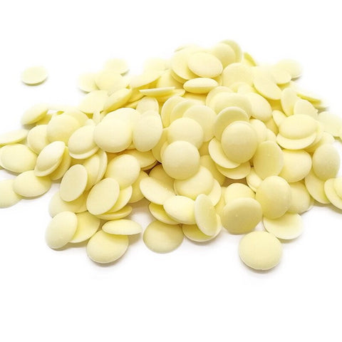 WHITE CHOCOLATE COMPOUND BUTTONS (BLW-88077) "CACAO IVORY" (Co)