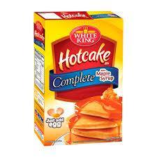 WHITE KING COMPLETE HOTCAKE WITH MAPLE SYRUP 400G (U) - Kitchen Convenience: Ingredients & Supplies Delivery