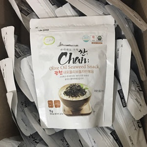 CHAN OLIVE OIL SEAWEED SNACK 70G (O)