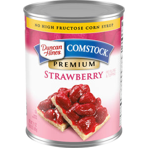 SL060 COMSTOCK STRAWBERRY PIE FILLING 21OZ "PREMIUM" (C) - Kitchen Convenience: Ingredients & Supplies Delivery