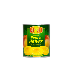 J EM J PEACH HALVES 825G (U) - Kitchen Convenience: Ingredients & Supplies Delivery