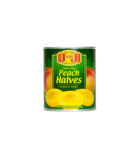 J EM J PEACH HALVES 825G (U) - Kitchen Convenience: Ingredients & Supplies Delivery