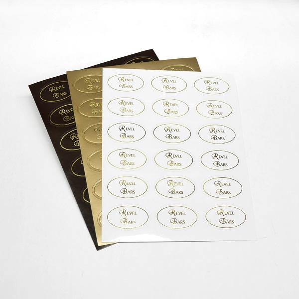 ⅞” x 1⅜” Revel Bars Sticker- 180'S - Kitchen Convenience: Ingredients & Supplies Delivery